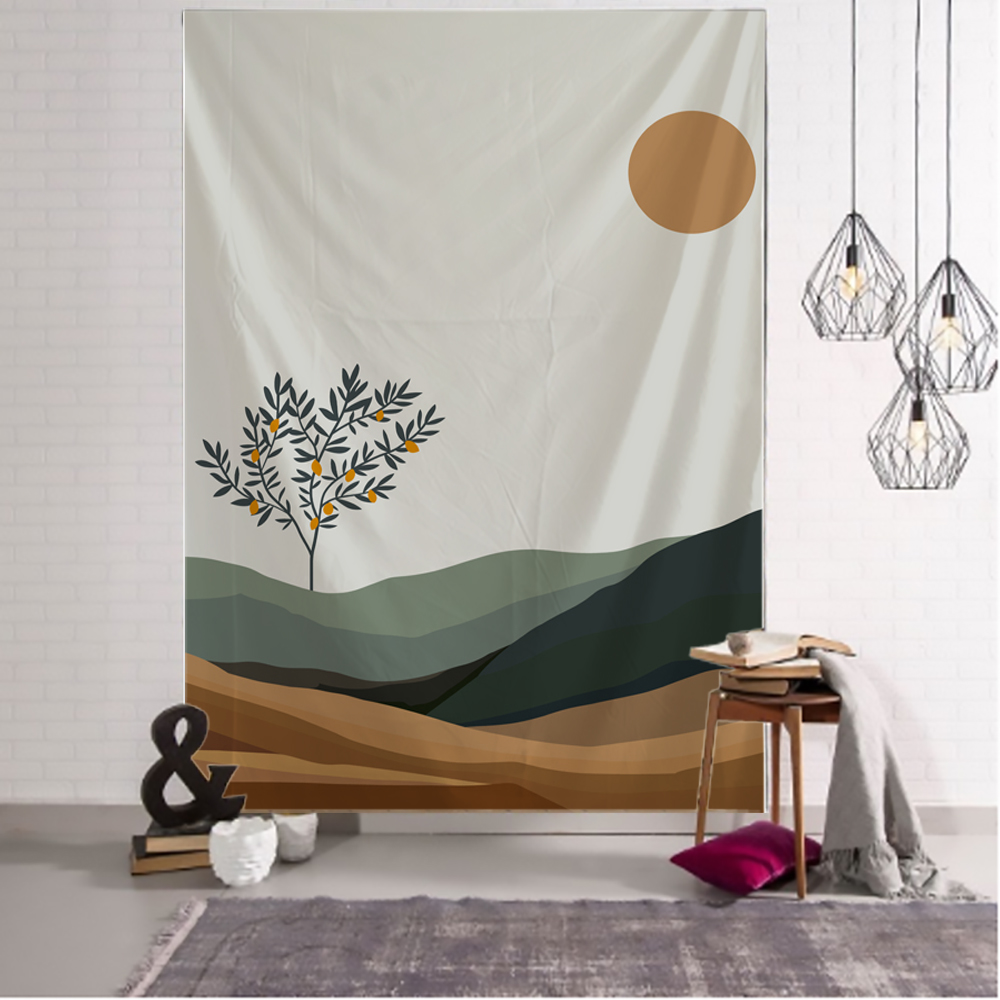 Scenery-Art-Bohemian-Wall-Hanging-Bohemian-Printed-Microfiber-Fabric-Home-Decoration-Bedspreadx-Wall-Tapestry