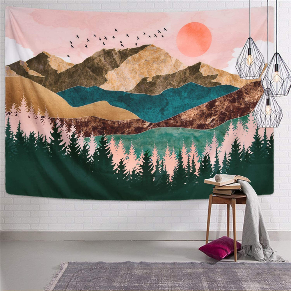 SepYue-Mountain-Tapestry-Wall-Hanging-Tapisserie-Home-Decor-Art-Room-Boho-Trippy-Dorm-HD-Cloth-Blanket-2
