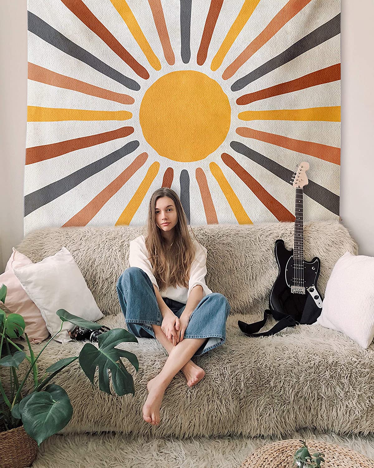 Vintage-Sun-and-Moon-Tapestry-Retro-70s-Rainbow-Sunrise-Sunset-Abstract-Boho-Wall-Hanging-Hippie-Meditation-1