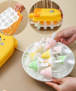 Alternative view of 10 Cavities Cute Bear Ice Cream Food Grade Mold