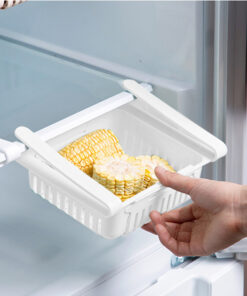 Alternative view of Refrigerator Storage Rack Fridge Plastic Organizer
