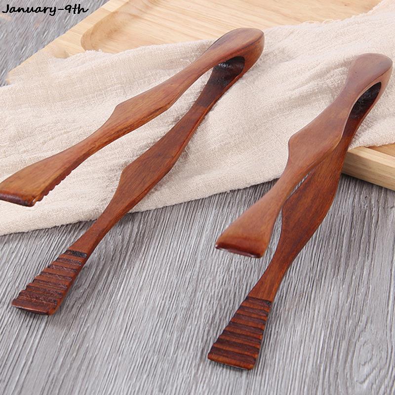 Bamboo Cooking Kitchen Tongs Food BBQ Tool - Image 2