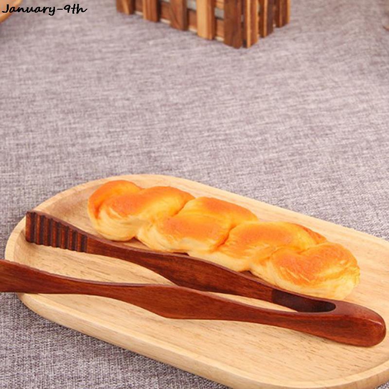 Bamboo Cooking Kitchen Tongs Food BBQ Tool - Image 4