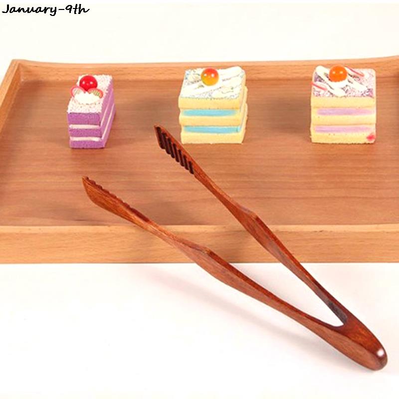 Bamboo Cooking Kitchen Tongs Food BBQ Tool - Image 5