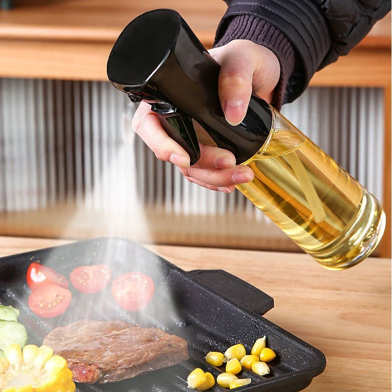 500ml Oil Spray Bottle Kitchen Cooking Olive Oil Dispenser