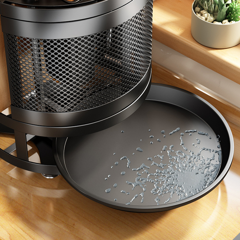 360 °rotation Knife Holder Stand For Knives Kitchen Multifunctional Metal Stands - Image 3