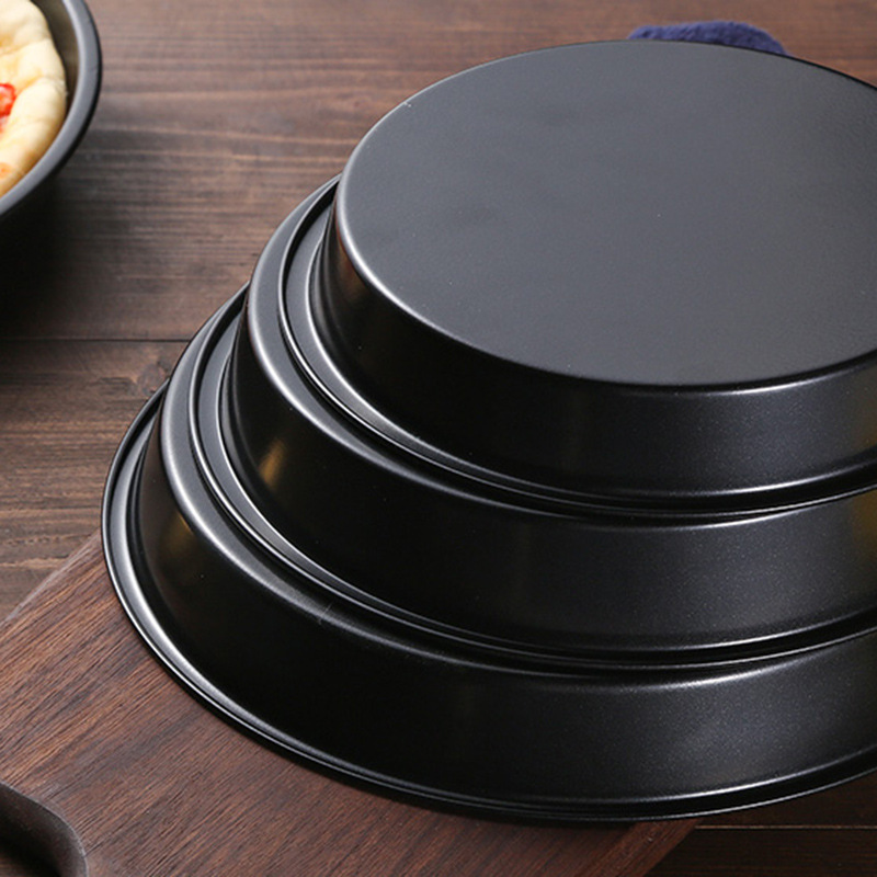 Carbon Steel Non-stick Kitchen Round Pizza Plate - Image 5
