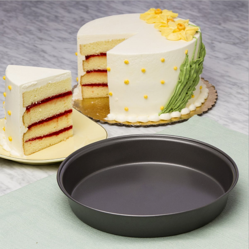 Carbon Steel Non-stick Kitchen Round Pizza Plate - Image 3