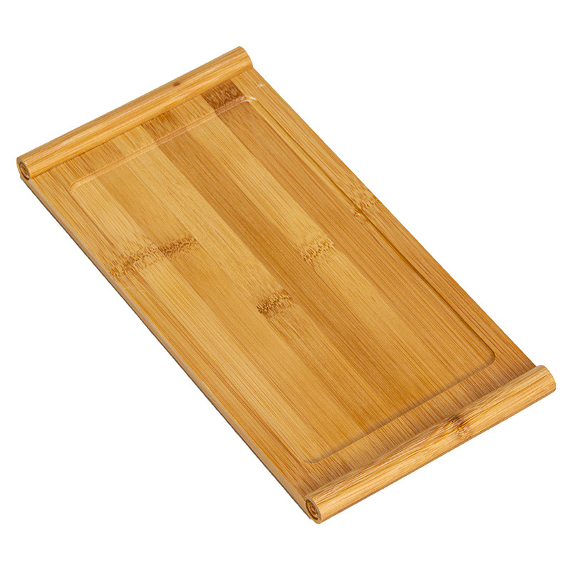 Bamboo Tray Rectangular Japanese Bamboo Wood Home Tea Tray - Image 4
