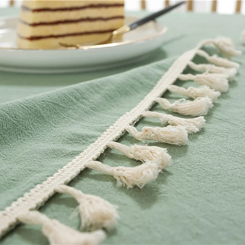 Luxurious Tablecloth Cotton Fabric Table Cloth - Image 4