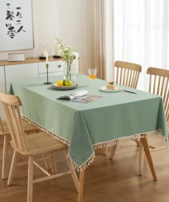 Luxurious Tablecloth Cotton Fabric Table Cloth