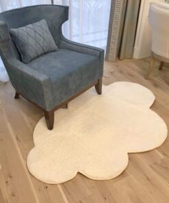 Alternative view of Cloud Shaped Soft Plush Non Slip Rugs