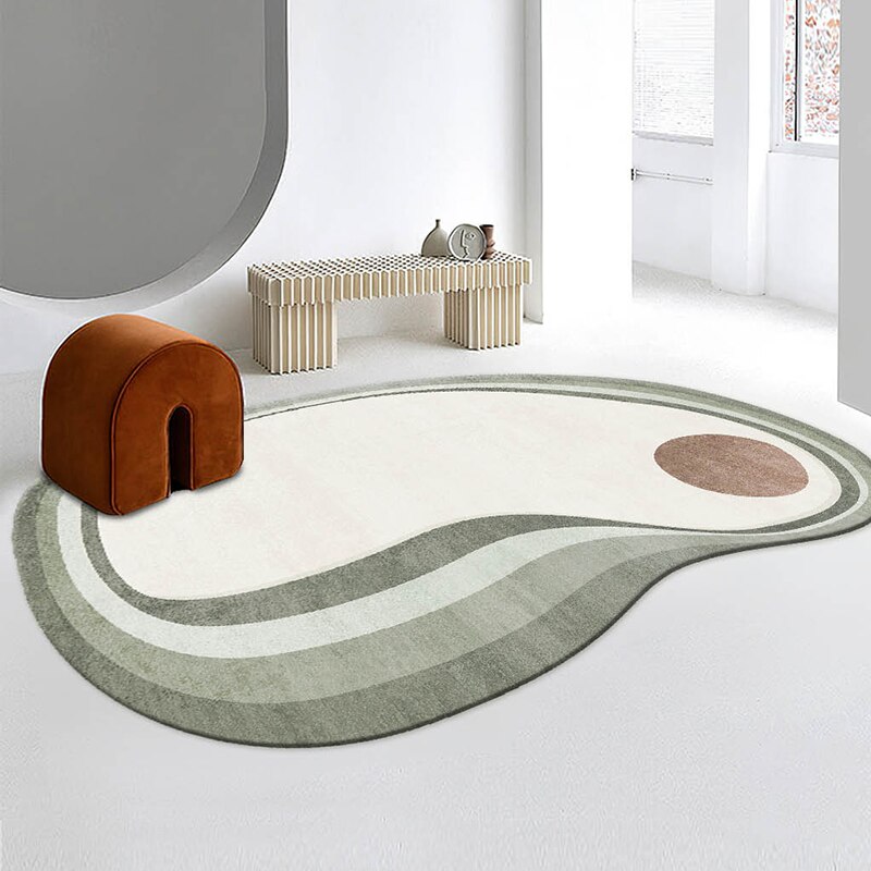 Creative Abstract Irregular Rugs Room Decoration