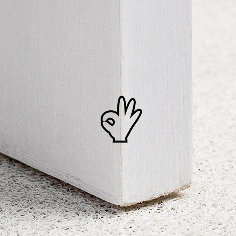 Creative Smiley Face Home Door Mat - Image 4