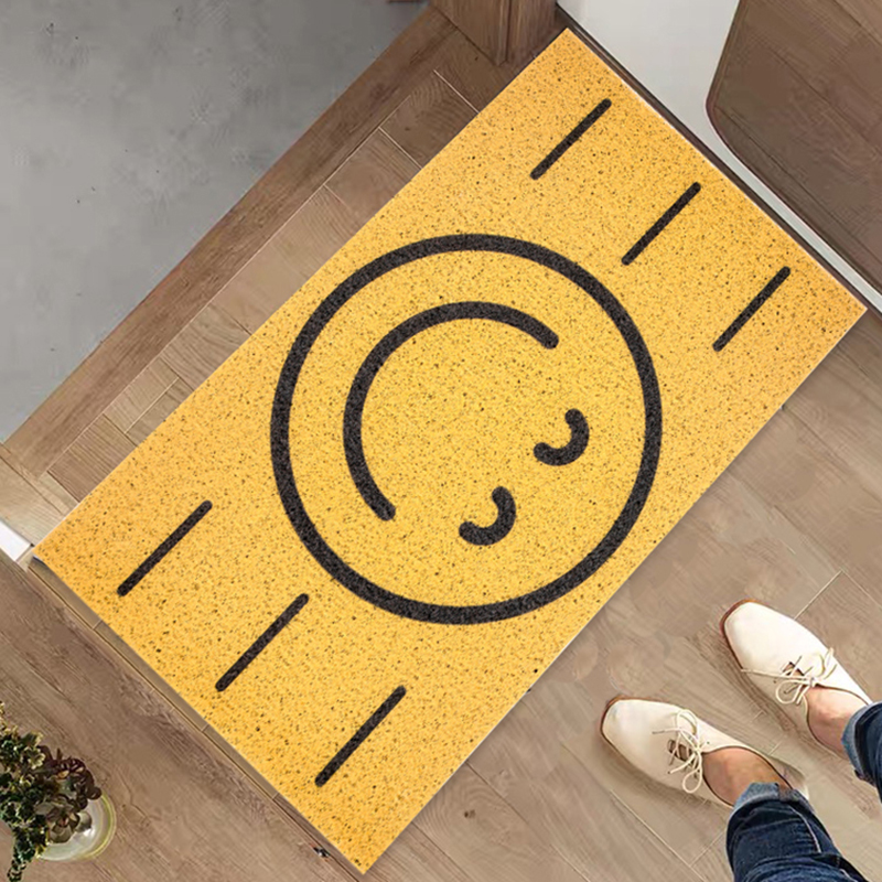 Creative Smiley Face Home Door Mat - Image 2