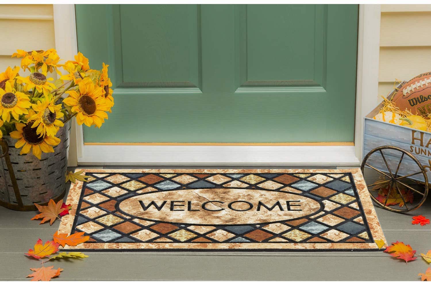 Retro Welcome Door Mat Living Room Rugs - Image 2