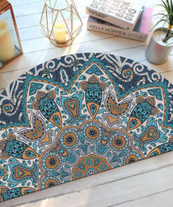 Boho Style Entrance Doormat Anti Slip Floor Mat