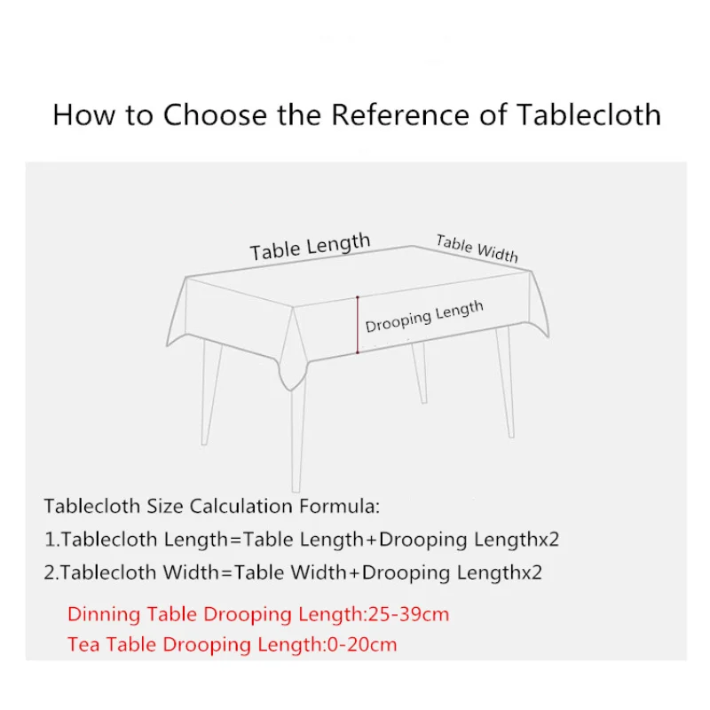 Flower Tablecloth Dining Tablecloth, Rectangular Shape - Image 3