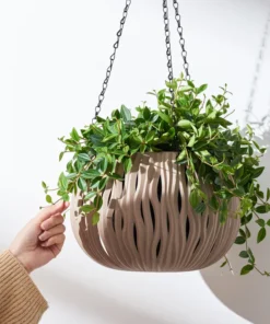 Hanging Basket Dual-pots Self Watering Hanging Pots for Plants Flowers