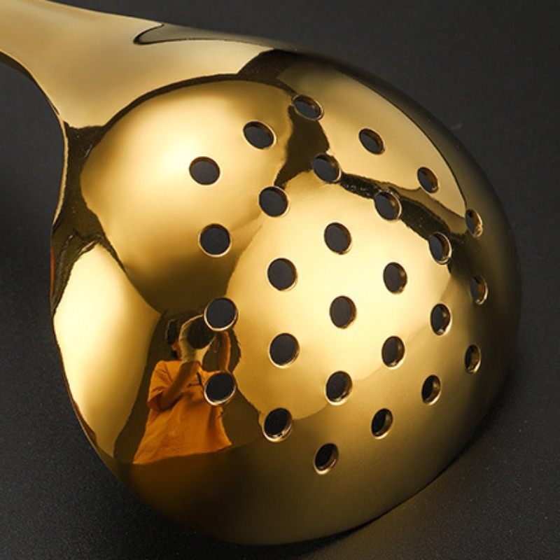 Heart Shape Soup Strainer Spoon Skimmer Filter Colander - Image 2