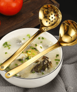 Heart Shape Soup Strainer Spoon Skimmer Filter Colander