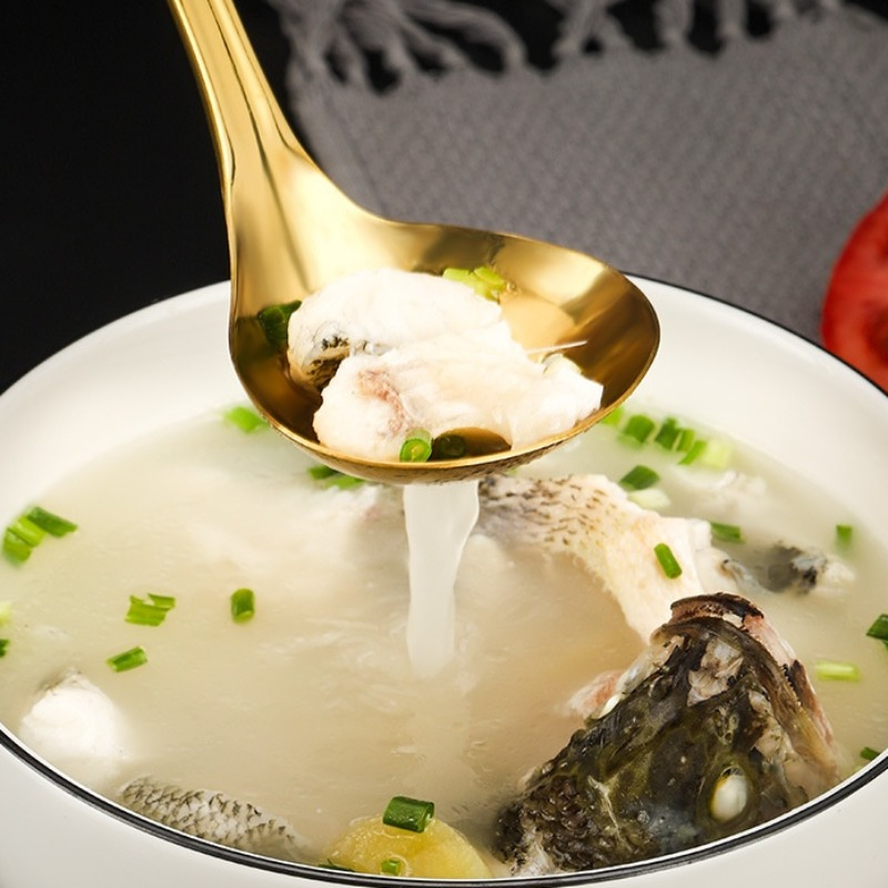 Heart Shape Soup Strainer Spoon Skimmer Filter Colander - Image 4