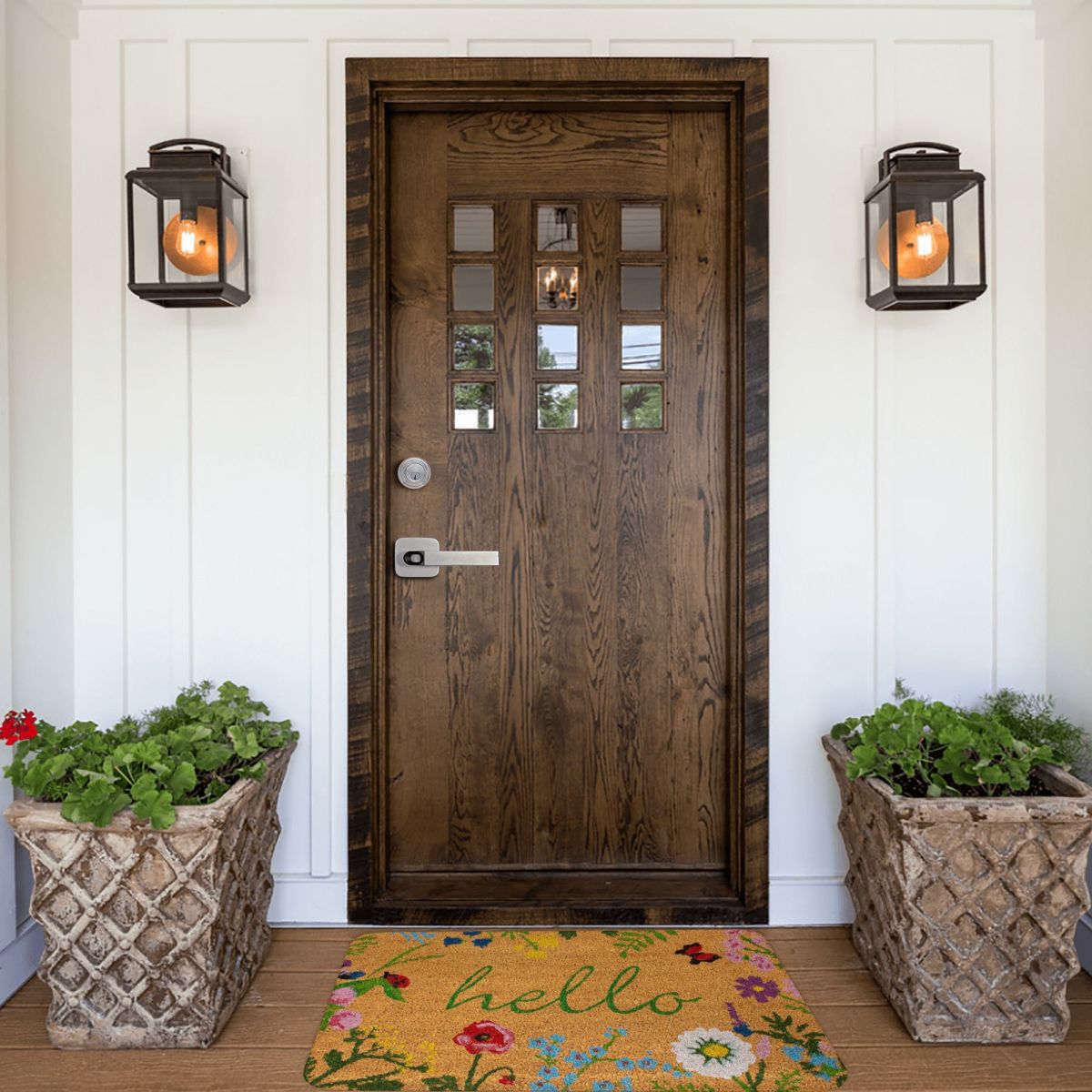 Hello Lettter Decoration Floor Rug - Image 2