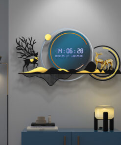 Alternative view of Light Luxury Art Simple Creative Decoration Wall Clock