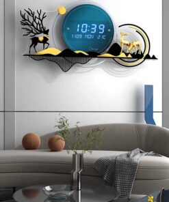 Light Luxury Art Simple Creative Decoration Wall Clock