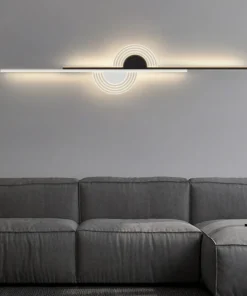 Interior Led Wall Light Nordic Acrylic Long Line Led