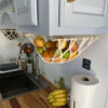 Cotton Rope Fruit Hanging Basket Storage Mesh Bag For Kitchen