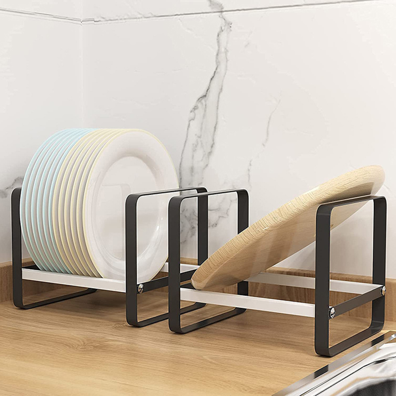 Kitchen Cabinet Storage Shelves Plates Dishes Chopping Board Storage Rack Bowl - Image 2