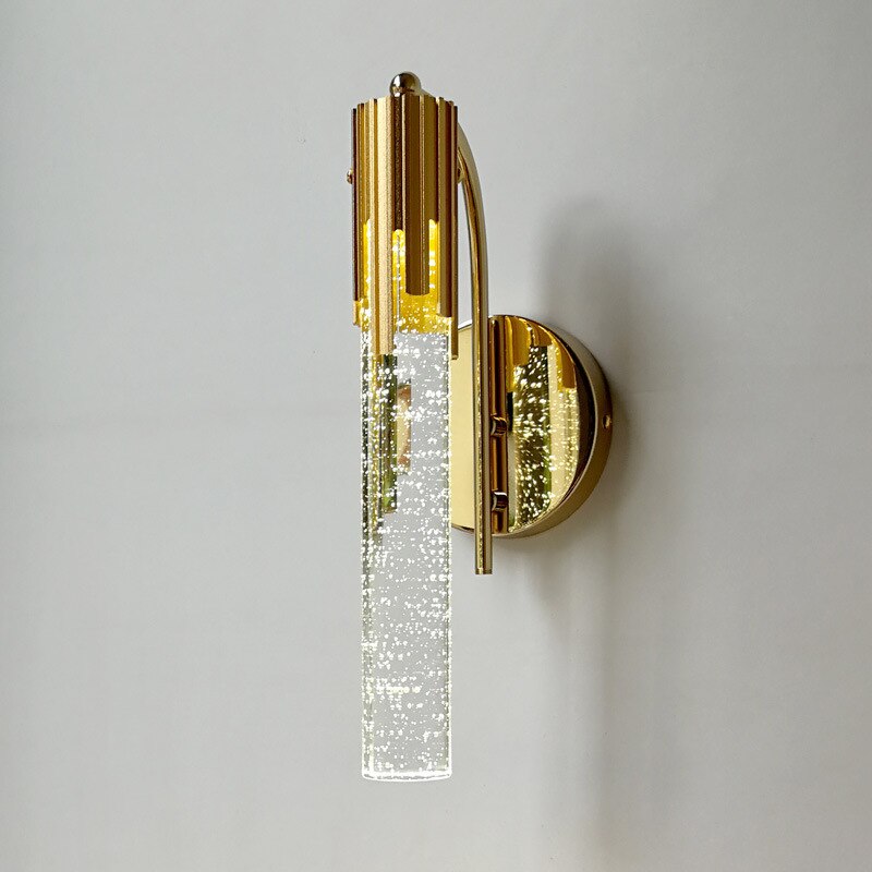 LED Crystal Sconce Lamps Modern Living Room Wall Lights - Image 2