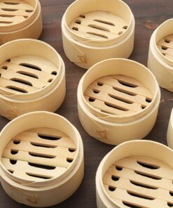 Alternative view of Mini Bamboo Dumpling Steaming Set