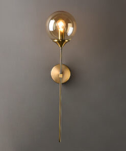 Modern Glass Wall Lamp Creative Golden Sconces Lighting