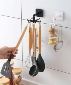 Alternative view of Kitchen Hook 360 Degrees Rotated Rotatable Rack