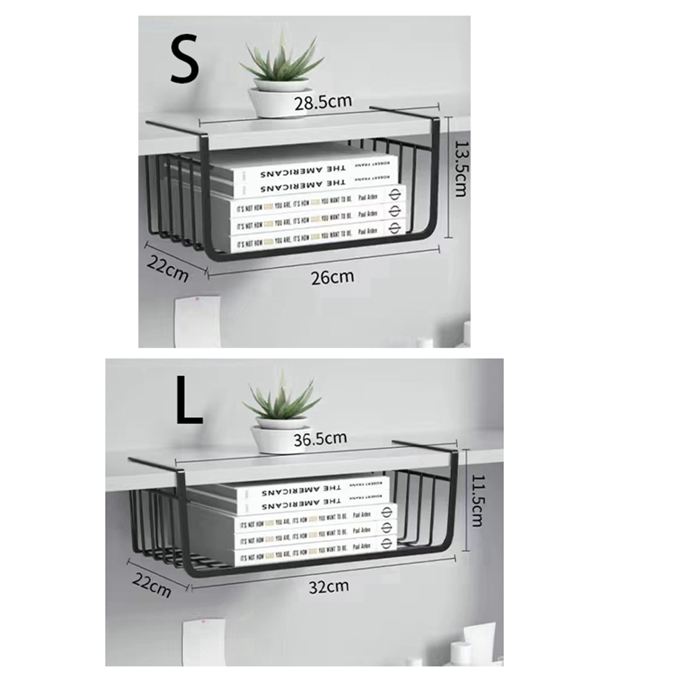 Multifunction Metal Iron Kitchen Organizer Shelf Desk Cabinet Storage Rack - Image 4