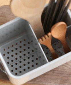 Alternative view of Multifunctional Chopstick Spoon Storage Holder Plastic Drainer