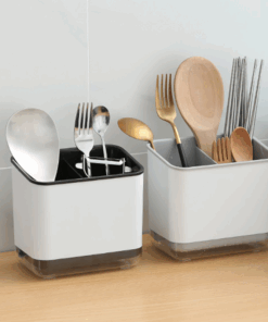 Multifunctional Chopstick Spoon Storage Holder Plastic Drainer