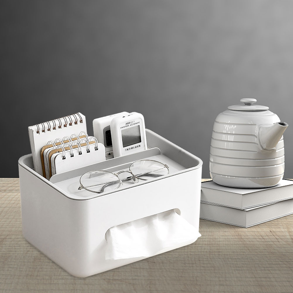 Multifunctional Home Office Plastic Organizer Storage Box - Image 3