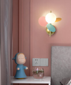 Macaron Wall Lights Creative Designer Parlor Kid's Bedroom