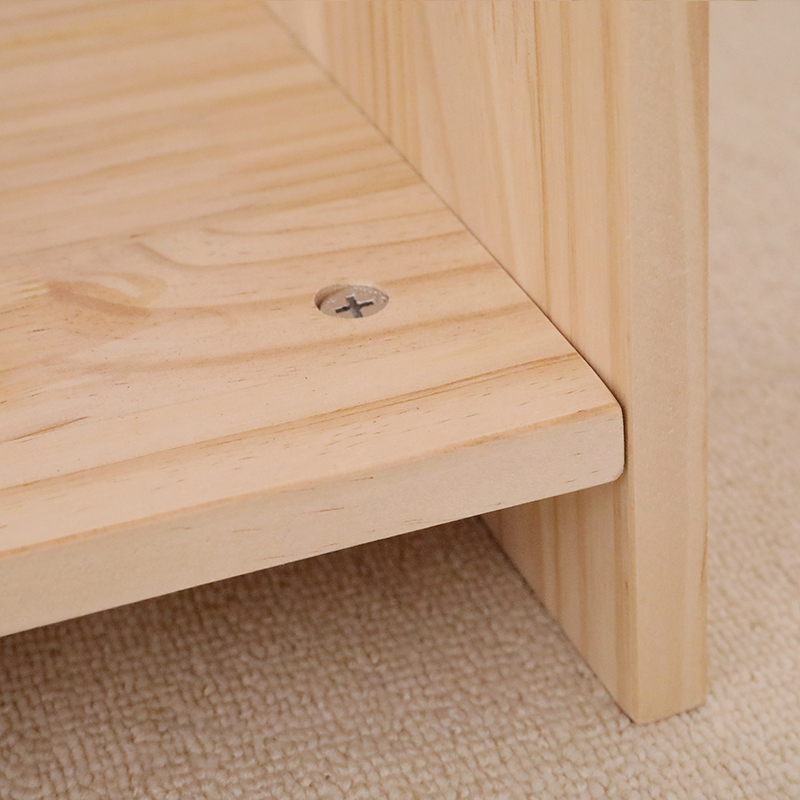 Nordic Solid Wood Children's Toy Storage Rack - Image 6