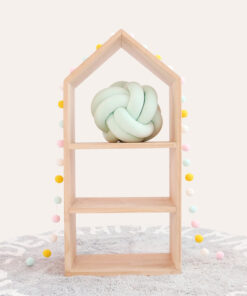 Nordic Solid Wood Kid's Bookcase Shelf