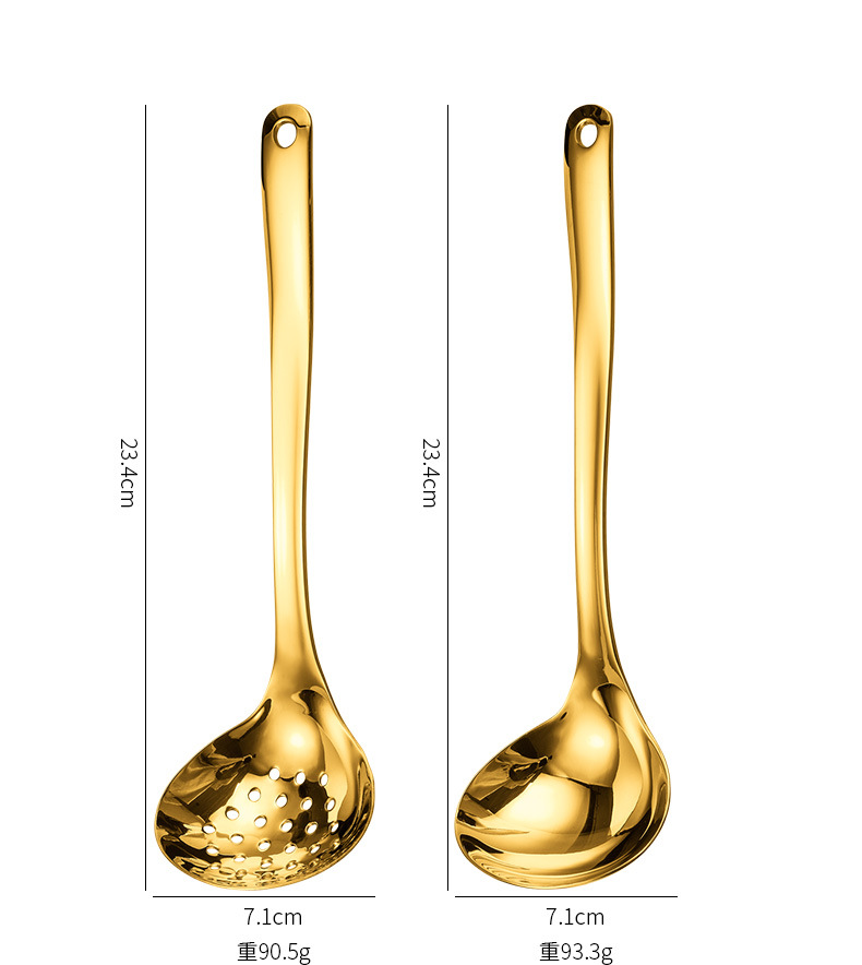 Heart Shape Soup Strainer Spoon Skimmer Filter Colander - Image 6