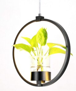 Alternative view of Hanging Ceiling Plant Pendant LED Light Pot for Decoration