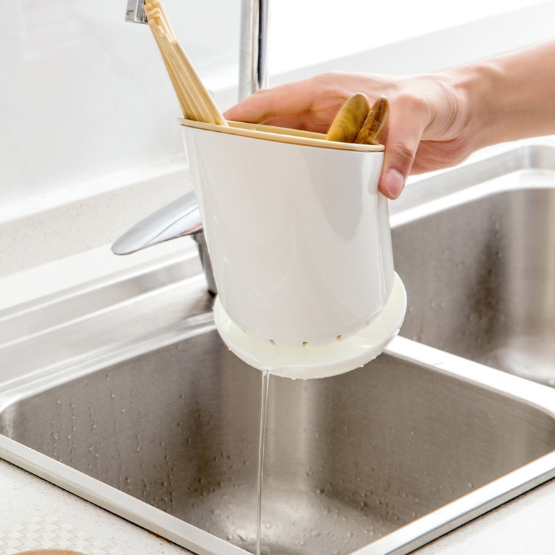 Plastic Chopstick Spoon Storage Rack - Image 3