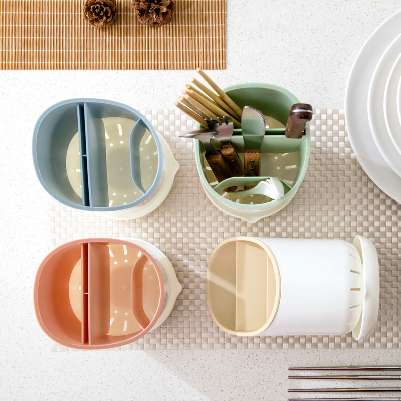 Plastic Chopstick Spoon Storage Rack - Image 4