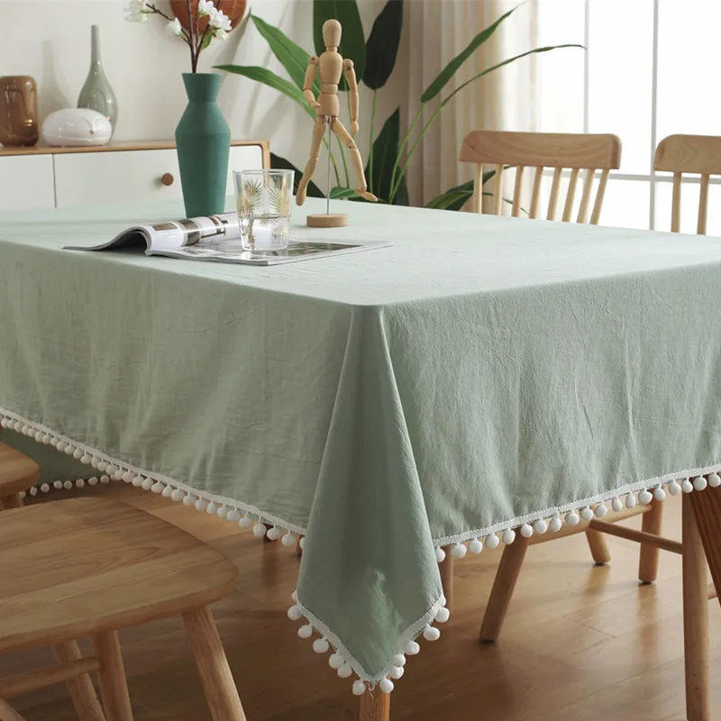 Luxurious Tablecloth Cotton Fabric Table Cloth - Image 3