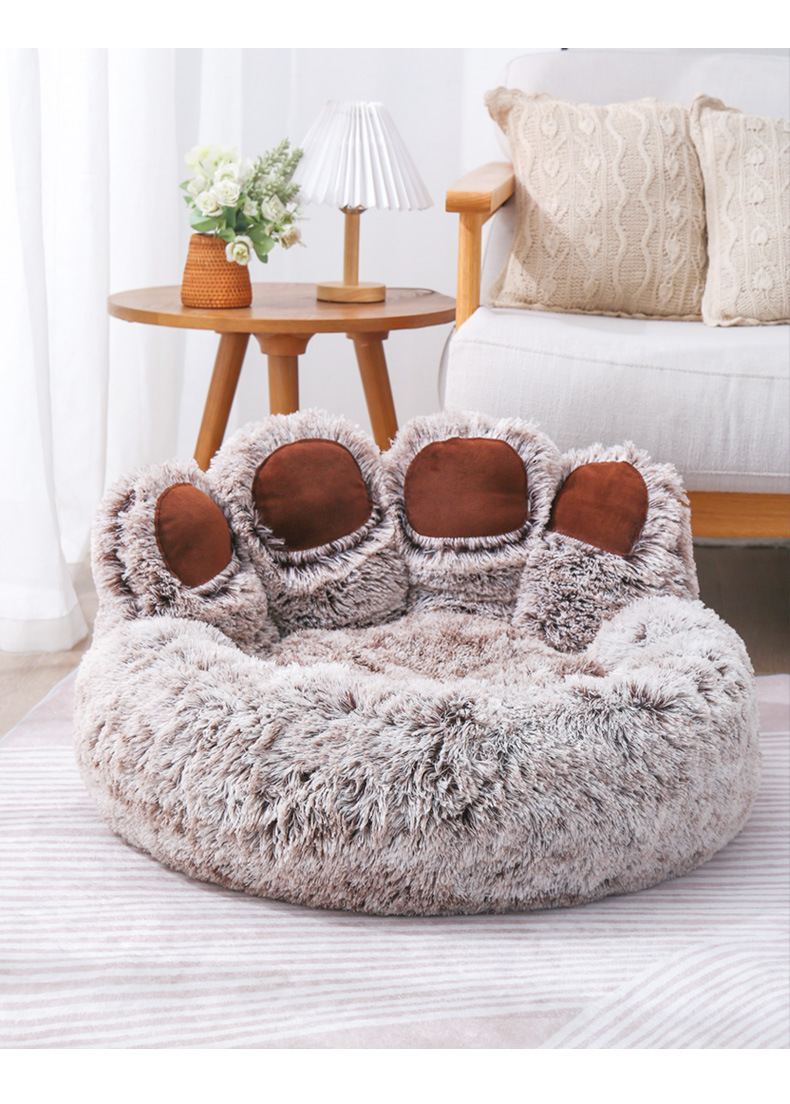 Soft Fluffy Dog Bed Pet House