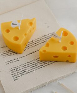 Alternative view of 2PCS Kawaii Cheese Scented Aromatic Candle Creative Decorative